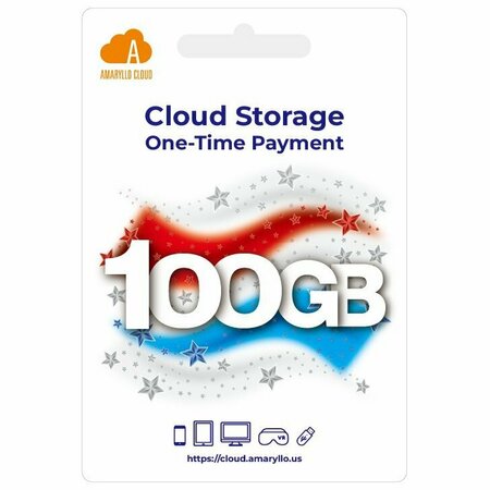 AMARYLLO Cloud One-Time Payment 100GB Gift Card AGC2102L01